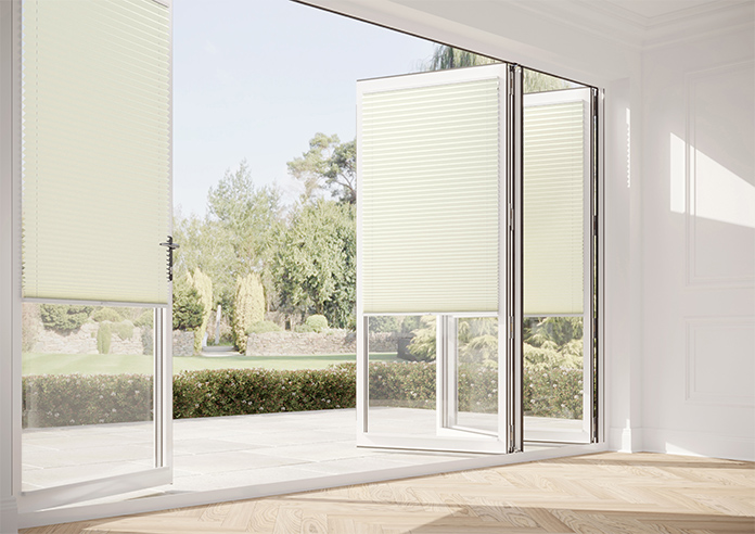 Solaris, Alabaster - Stick Fit Pleated Blind - Image 12